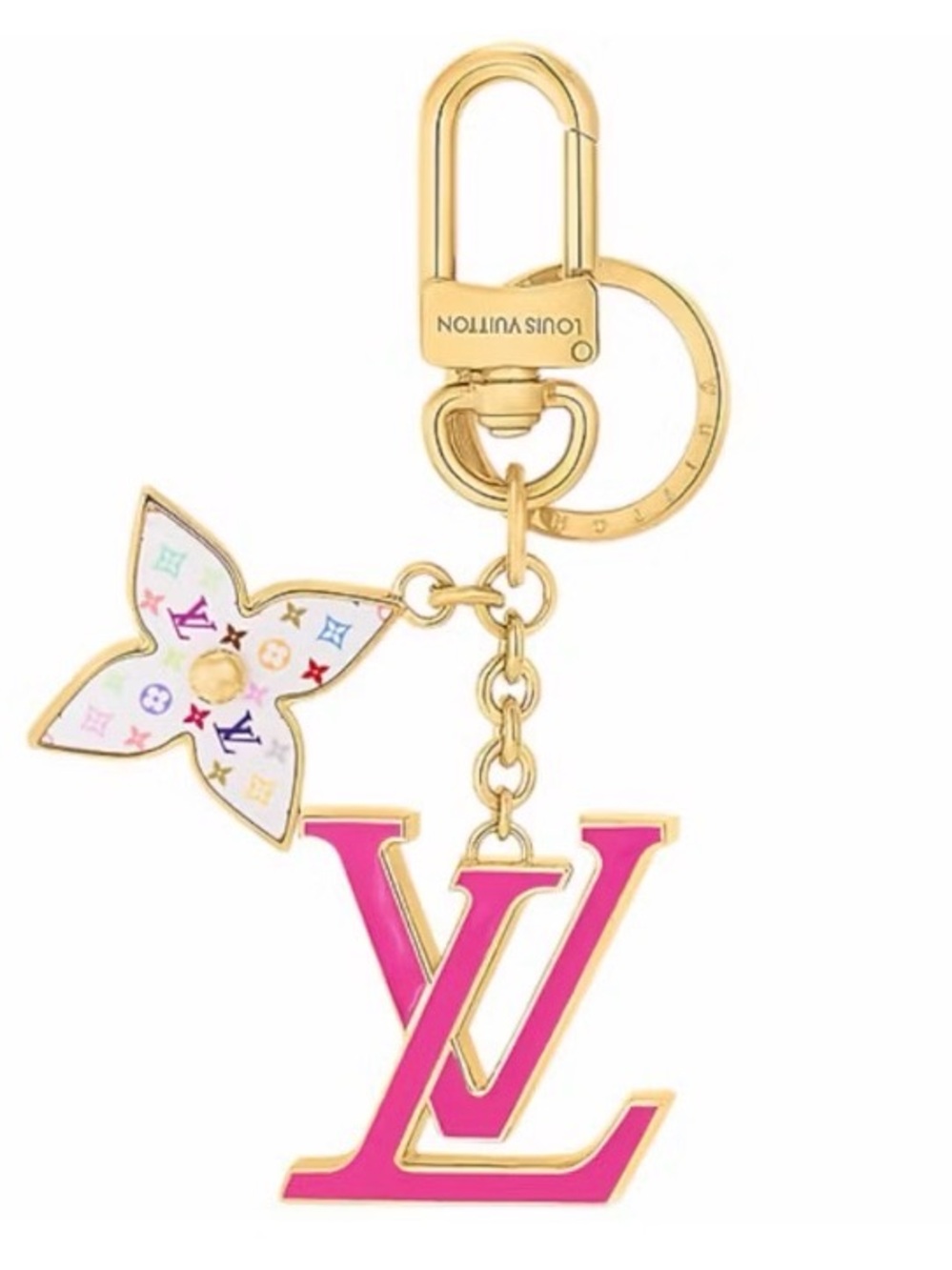 LOUIS VUITTON MURAKAMI KEY CHAIN BRAND NEW IN BOX WITH DUST BAG & STICKERS ON! - Picture 7 of 9